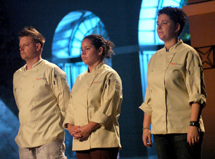 Richard Blais, Stephanie Izard, Lisa Fernandes, Top Chef Season 4 Richard Blais, Stephanie Izard, Lisa Fernandes, Top Chef Season 4